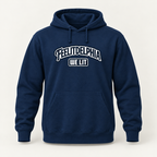 navy FEELITDELPHIA WE LIT pullover hoodie