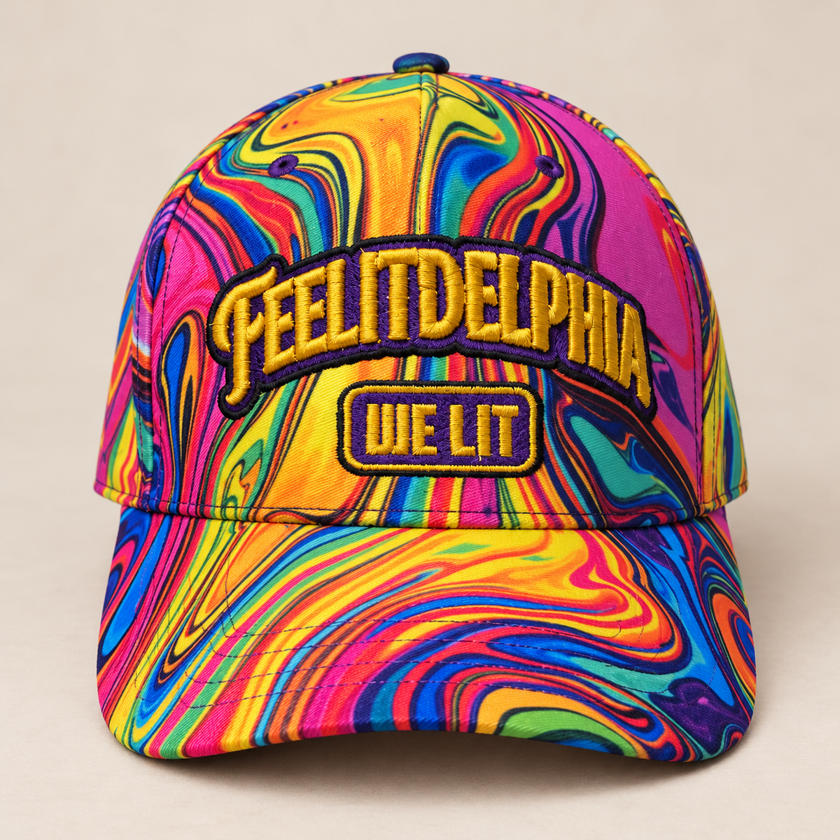 we lit rainbow cap — FEELITDELPHIA